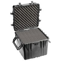 Peli 0350 Case met plukschuim zwart